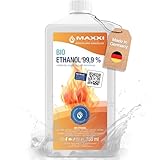 Maxxi Clean | 750 ml Bioethanol für Tischkamine | Made in Germany |...