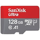 SanDisk Ultra Android microSDXC UHS-I Speicherkarte 128 GB + Adapter (Für...