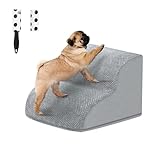 2 Stufen Hundetreppe für Bett und Sofa, LIANTRAL Haustiertreppe mit...