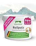 AlpenKalk® Allergiefreundlicher Rollputz innen fein - Hohe Deckkraft,...
