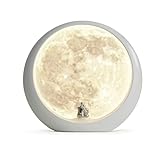 mamre Super Moon Nachtlicht – Dimmbare Tischlampe für Heimdekoration und...