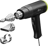 goobay 1500W Heißluftpistole - Heißluftfön, 2 einstellbare...