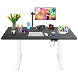 Duronic CD160 WK Höhenverstellbarer Schreibtisch, Computertisch für Büro und...