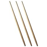 AGROHIT Werkzeugstiel, 3X Holzstiel, Gerätestiel aus Holz, Besenstiel-Set,...