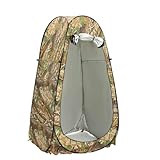 Trintion 190cm Pop up Toilettenzelt Wurfzelte Duschzelt für Outdoor Camping...