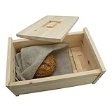 4betterdays.com NATURlich leben! Hochwertige Brotdose aus massivem Zirbenholz -...