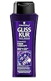 6 x Gliss Kur Shampoo – Fiber Therapy - mit Flüssigen Haarbausteinen - 250 ml