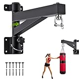 17' Wall Mount Punching Bag Hanger 360 Rotatable Heavy Duty Heavy Bag Hanger...