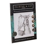 Fairfax & Co Künstler-Skizzenblock | A4 Skizzenbuch 40 Blatt (160 g/m²) |...