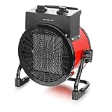 EMERIO - Power Heizlüfter 3000 Watt - Keramik Heizstrahler - Turbo...