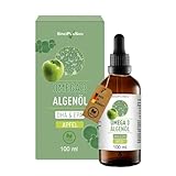 Premium Omega 3 Algenöl | hoch dosiert | Natürliches DHA & EPA für Herz,...