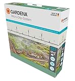 Gardena Micro-Drip-System Tropfbewässerung Set Gemüse-/Blumenbeet (60 m²):...