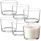 Konzept 11-6er Set Kerzengläser 150ml, Kerzen Gläser leer zum Gießen –...
