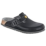 BIRKENSTOCK Herren Clogs Boston ESD Schwarz normales Fußbett 47