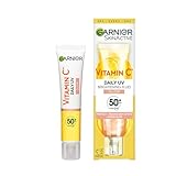 Garnier Vitamin C Sonnenschutzcreme, LSF 50+, Schützt und korriegiert Schäden...