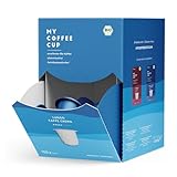 My Coffee Cup – MEGA BOX LUNGO CAFFÈ CREMA – BIO-KAFFEE I 100 Kaffeekapseln...