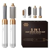 Airstyler 5-in-1 Lockenstab, Golden Goods Hairstyler Set mit Warmluftbürste,...