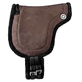 PFIFF 103004 Reitpad, Bareback Pad, baumloses Reitkissen aus Velourleder und...