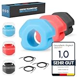 Jaw Trainer Set 2.0 | Jaw Training with Jawline Trainer & Jawline Toner; Double...