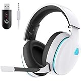 Gvyugke 2,4 GHz Wireless Gaming Headset für PC, PS4, PS5, Mac, Switch,...