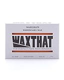 Waxthat Wakeskate & Wakeboard Wachs inkl. Polish Pad - Schwarz - Größe US:...