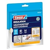 tesa INSULATION Dichtungsband M - Schaumstoffdichtung zum Isolieren von Spalten...