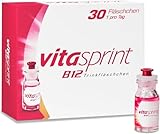 Vitasprint B12 Trinkfläschchen, 30 St. – Mit hochdosiertem Vitamin B12 und...