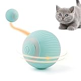 Namsan Katzenspielzeug Elektrisch Katzenball mit LED Licht Automatischer...
