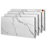 AS Country Stone Wandpaneele in Marmoroptik | 60x120 cm | 4 Stück | PVC...