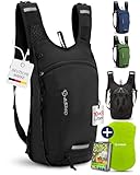 SASMO® Fahrradrucksack 10+3l mit Thermofach & Helmnetz | MTB Rucksack | Fahrrad...