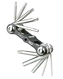 Topeak Mini 10 Multitool, Black/Silver, 6.6 x 3.3 x 2.1 cm