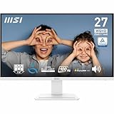 MSI Pro MP273QW E2 27 Zoll WQHD Desktop-Monitor IPS-Panel 2560 x 1440, 100 Hz,...