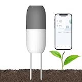 Haozee Smart Bodenfeuchtesensor, WLAN-Bodenfeuchte- und Temperaturmessgerät...