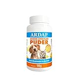 ARDAP Zecken und Floh Puder 150g - Für Hunde und Katzen - Zum Einstreuen in das...