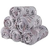 BVAGSS 6 Stück Kleine Flauschige Hundedecke, Weich mit Fleece Flanell Haustier...