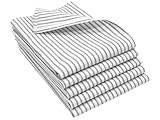 ZOLLNER 5er Set Geschirrtücher Halbleinen in 50x70 cm - super saugstarke und...