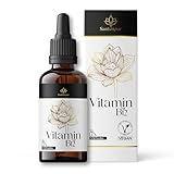Vitamin B12 Tropfen - 50ml - 500 µg pro Tagesdosis (Hochdosiert) - Alkoholfrei...