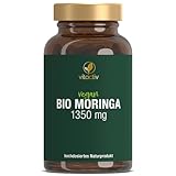 VITACTIV Bio Moringa Kapseln - 90 Stück, Vegan – Nährstoffwunder Moringa -...