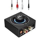 YMOO Bluetooth 5.3 Audio Empfänger für Stereoanlage, Bluetooth Adapter AUX...