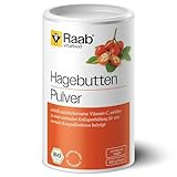 Raab Vitalfood® Bio Hagebutten Pulver (500 g) - Premium-Sorte AP-4® Hagebutte...
