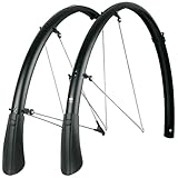SKS GERMANY BLUEMELS MATT 28' 35MM BLACK SET Schutzblech-Set, Fahrradzubehör...