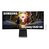 Samsung Odyssey G85SD Curved Gaming Monitor, 34 Zoll, Bildschirm mit...