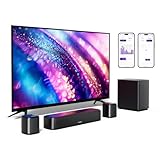 ULTIMEA 5.1 Surround Sound System, Soundbar für TV Geräte mit App Steuerung,...