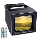 35-mm-Dia-Projektor und Dia-Betrachter, 2-fache Vergrößerung mit...