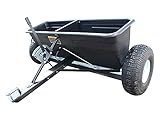 SECURA Salzstreuer Streuwagen Streuanhänger - 1m Streubreite (80 Liter)