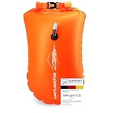LimitlessXme Schwimmboje & Trockensack — 28l Orange. Sicherheit beim...