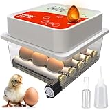 Brutautomat Vollautomatisch 12 Eier - Ideal alle Altersgruppen | Brutkasten...