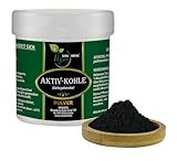 VITA IDEAL Vegan® AKTIV - KOHLE PULVER 200g - Carbo pulveratur - Pflanzenkohle...