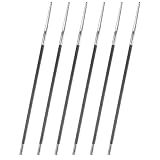 Kettensägenfeile, 6 Stück Rundfeile Sägeketten, 4.0mm Kettensäge Feilen,...