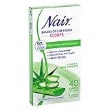 NAIR - Kaltwachsstreifen für den Körper, speziell für trockene Haut, mit...
